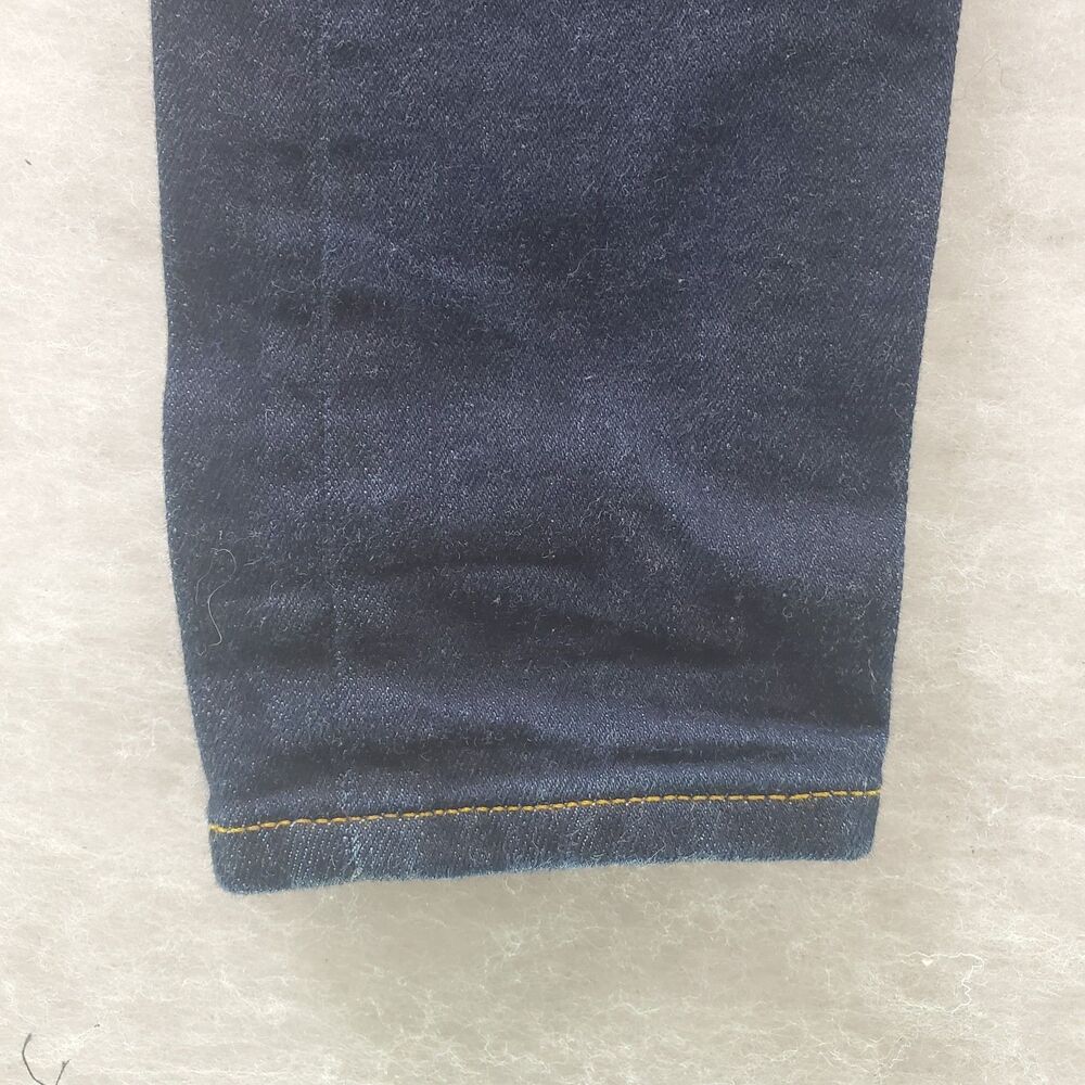 sz 27 Railcar Selvedge Denim Fine Goods Jeans Skinny Stretch Dark Wash 27x30 - Picture 11 of 11